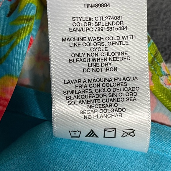 Catalina Floral Ruffle Tankini Top | Women’s L/G 12–14 | - Picture 7 of 7